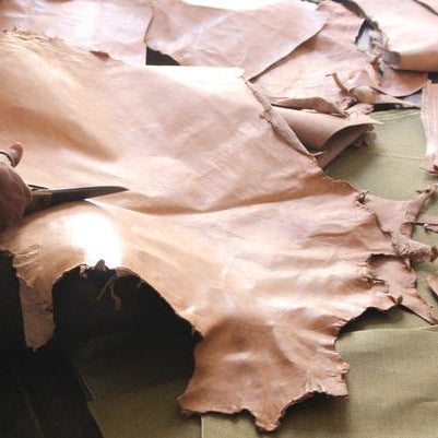 goat leather cutting