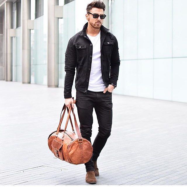 Best Vintage Brown Leather Holdall
