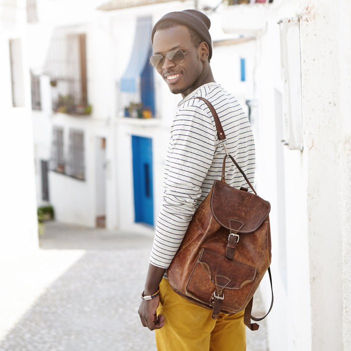 Best Mens Leather Backpacks For Work