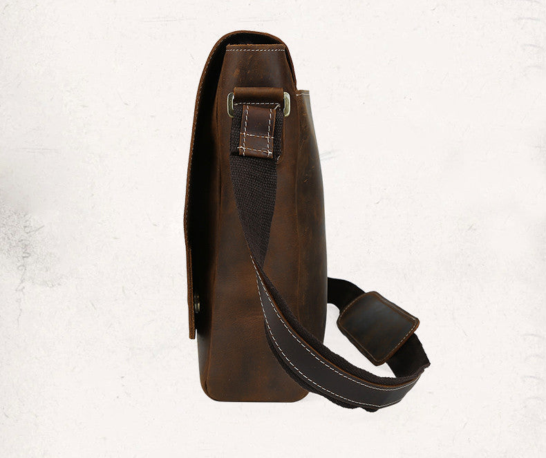 Vintage Leather Messenger