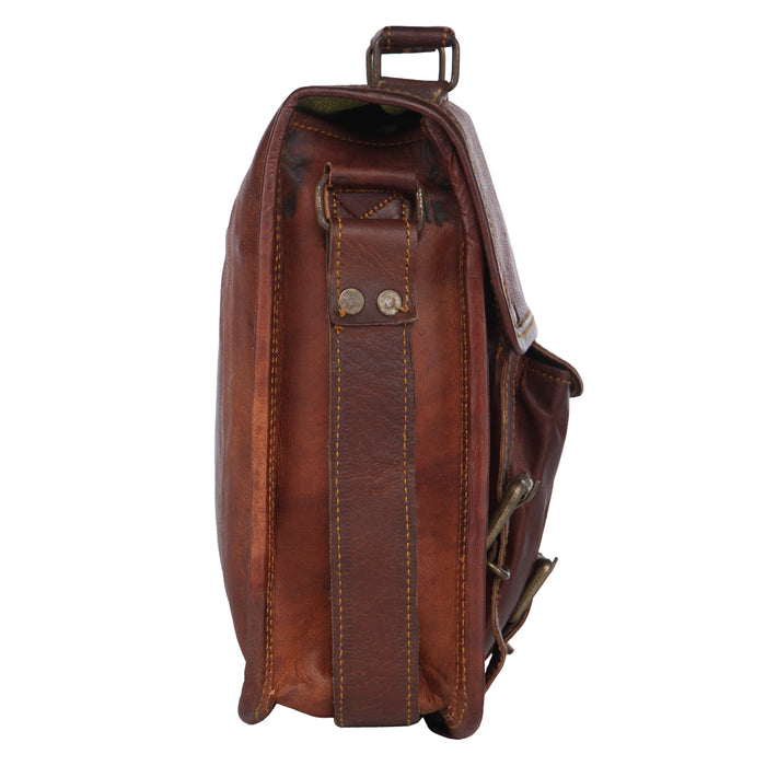 Light brown brifcase