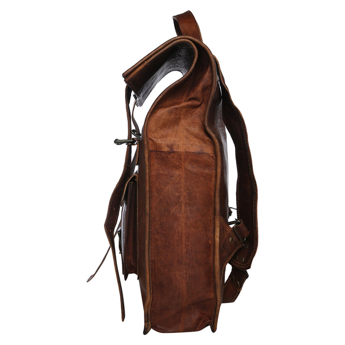 leather backpack for men