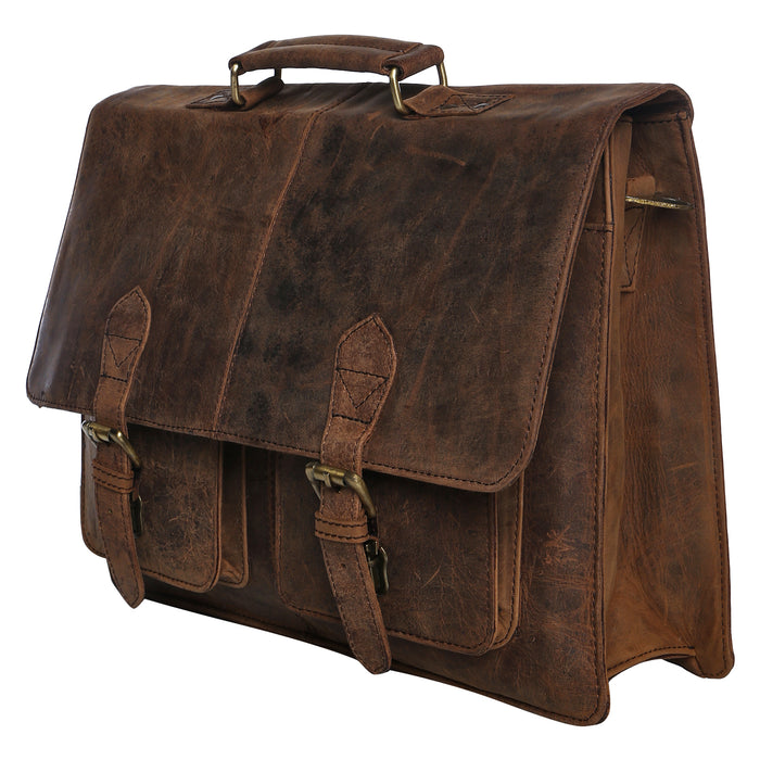 mens leather briefcase