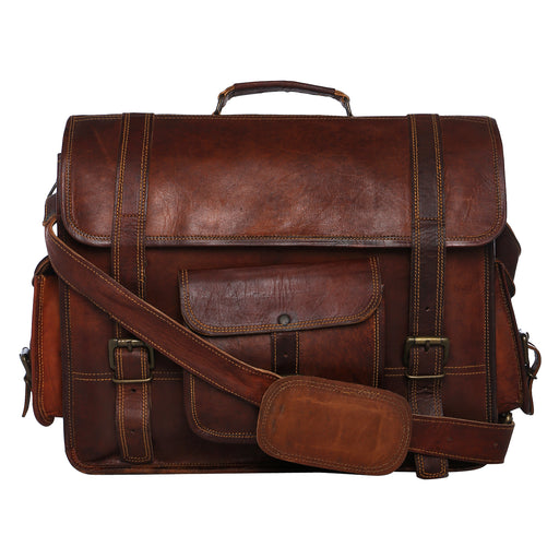 Leather Computer briefcase