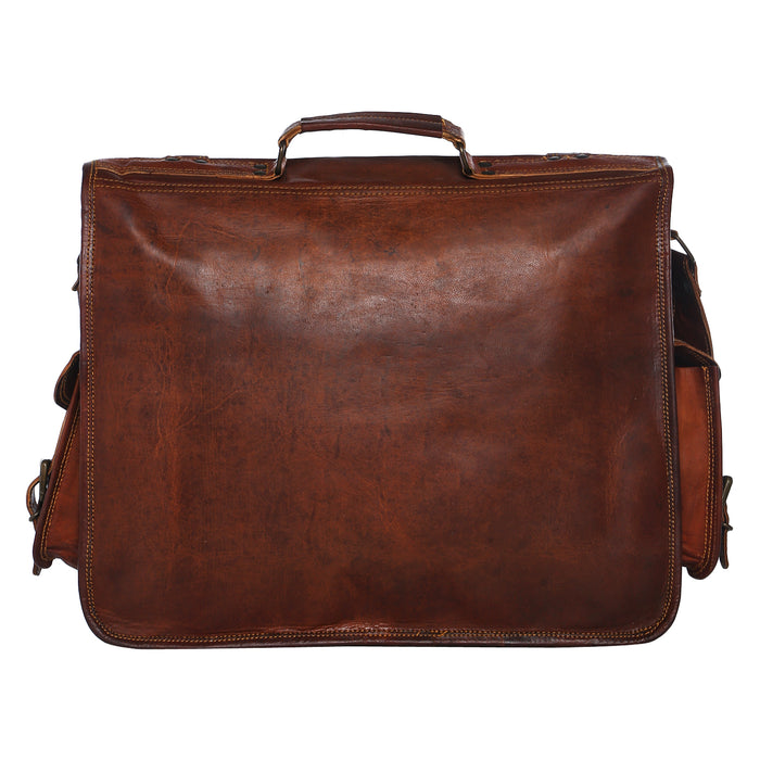 Leather Laptop Briefcase