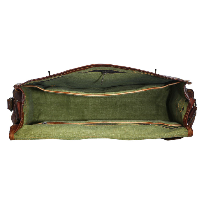 Spacious leather bags online