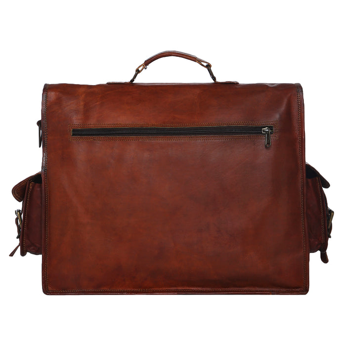 Vintage Leather Messenger