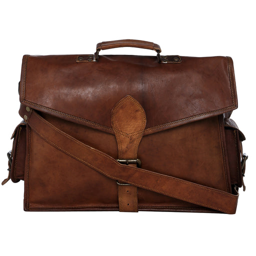 Leather mens shoulder bags