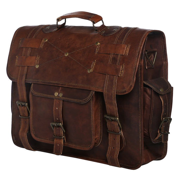 large leather satchel bags
