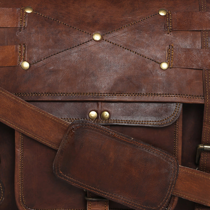 Large Leather Satchel