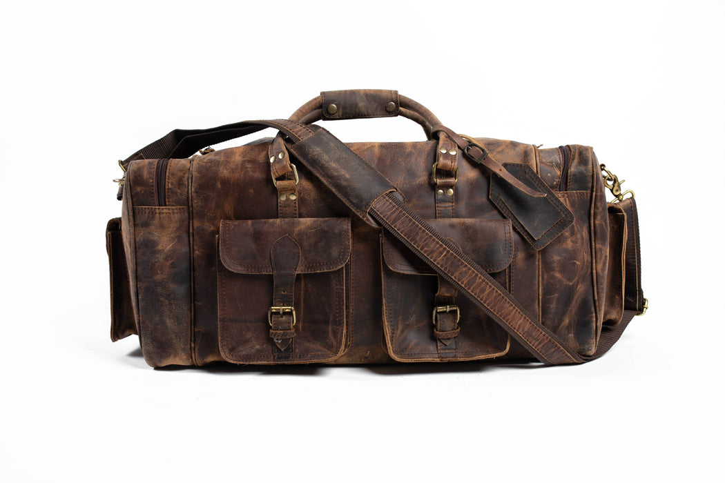 Binson Leather Duffel