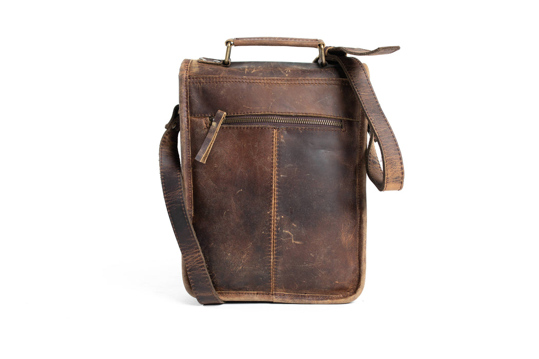 Long Leather Mens Bag