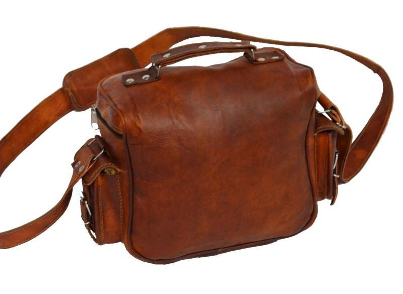 Vintage Leather Camera Bag