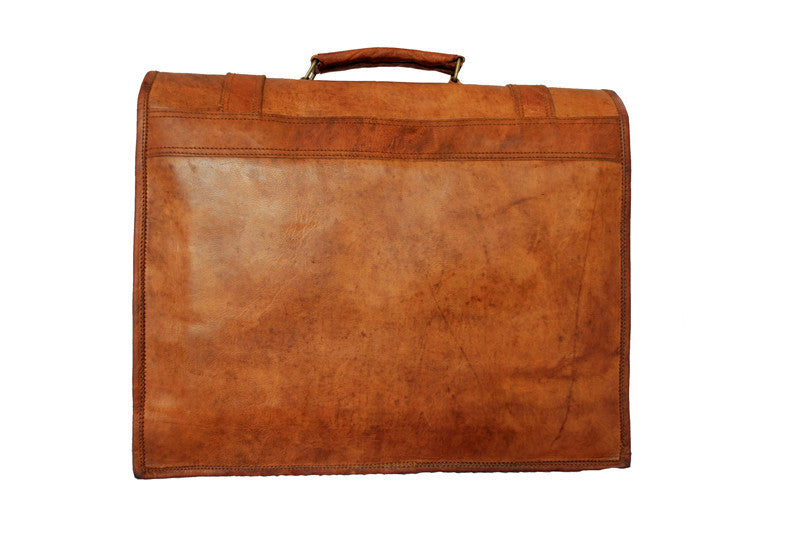 custom leather briefcase
