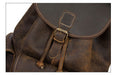 mens leather backpack
