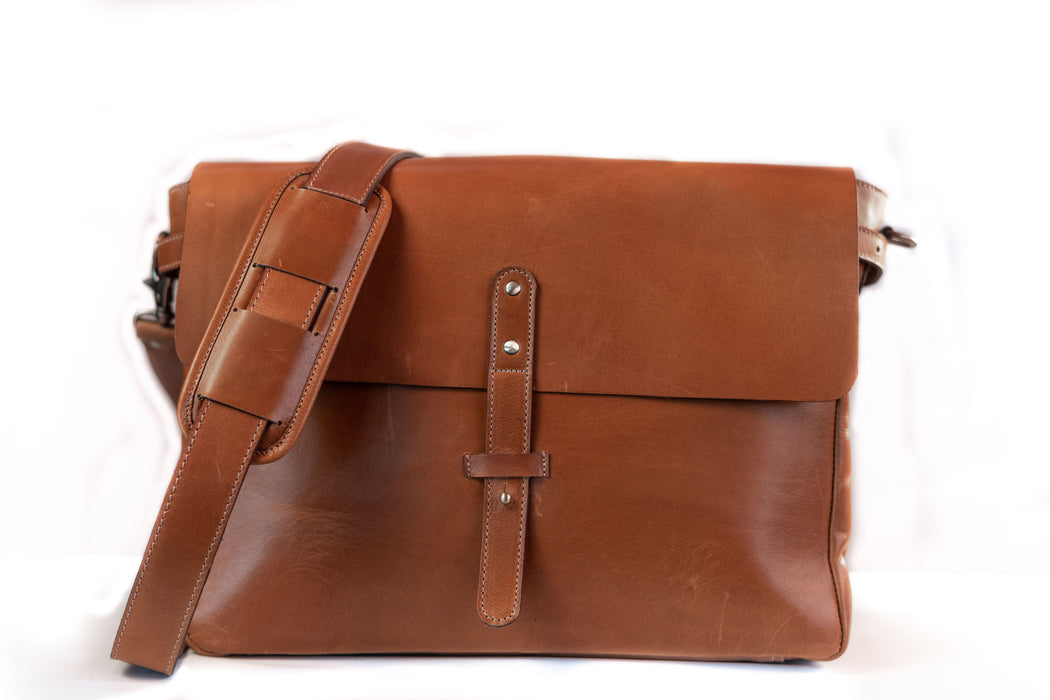 Leather Briefcase messenger