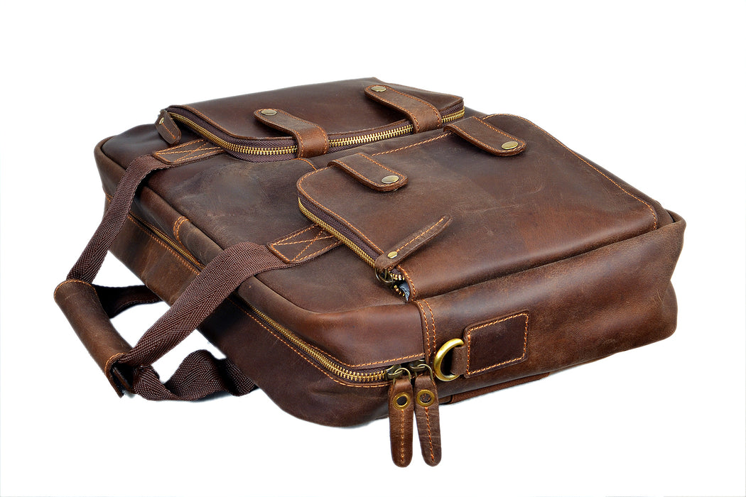 Genuine Leather briefcase for mens