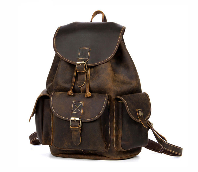Buy JIR Fashion Casual Vegan Leather Laptop Bag Backpack For Men and Women- Brown Online at Best Prices in India - JioMart.