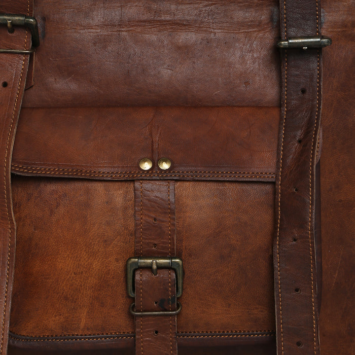 best looking leather backpack