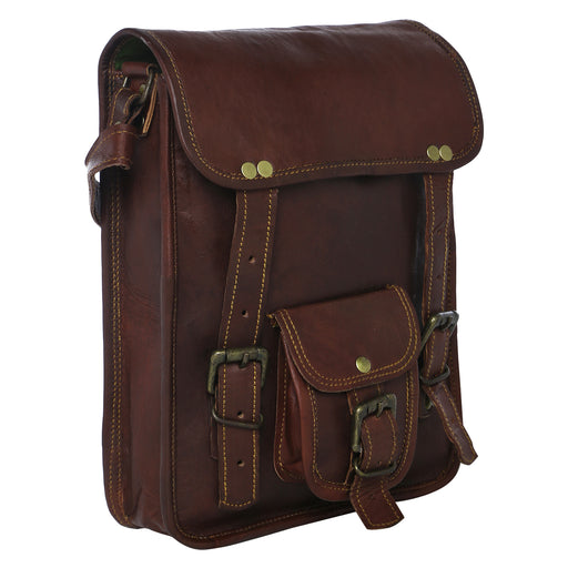 Medieval leather satchel