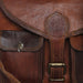 Full grain leather purse