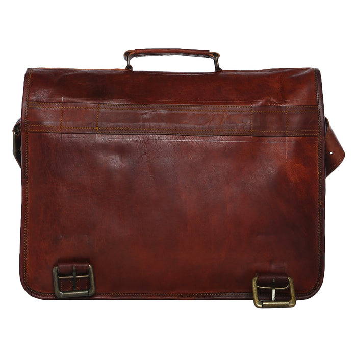 satchel backpack leather