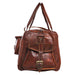 Leather travelling duffel