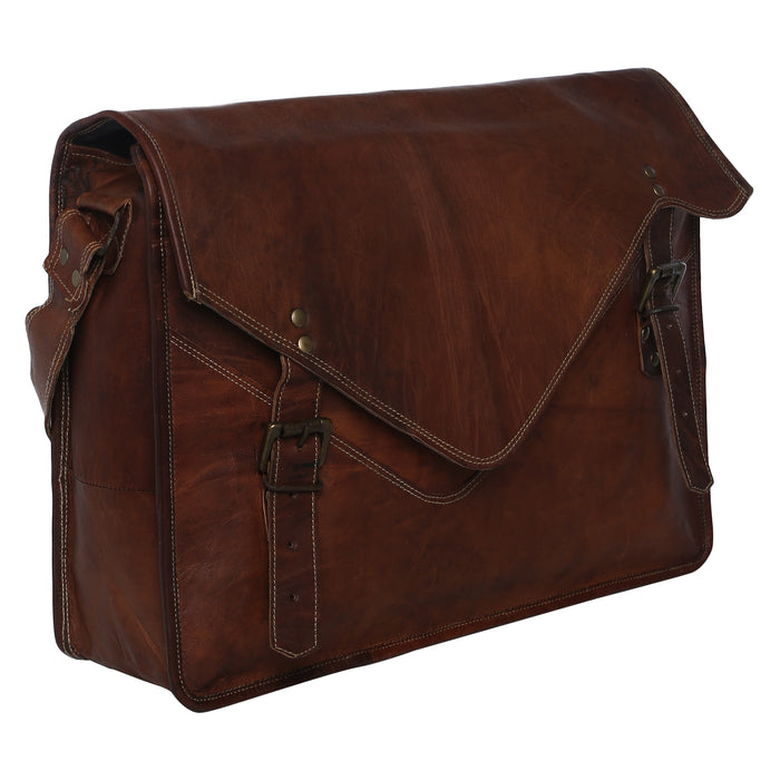 Buy Leather Laptop Messenger Online — High On Leather