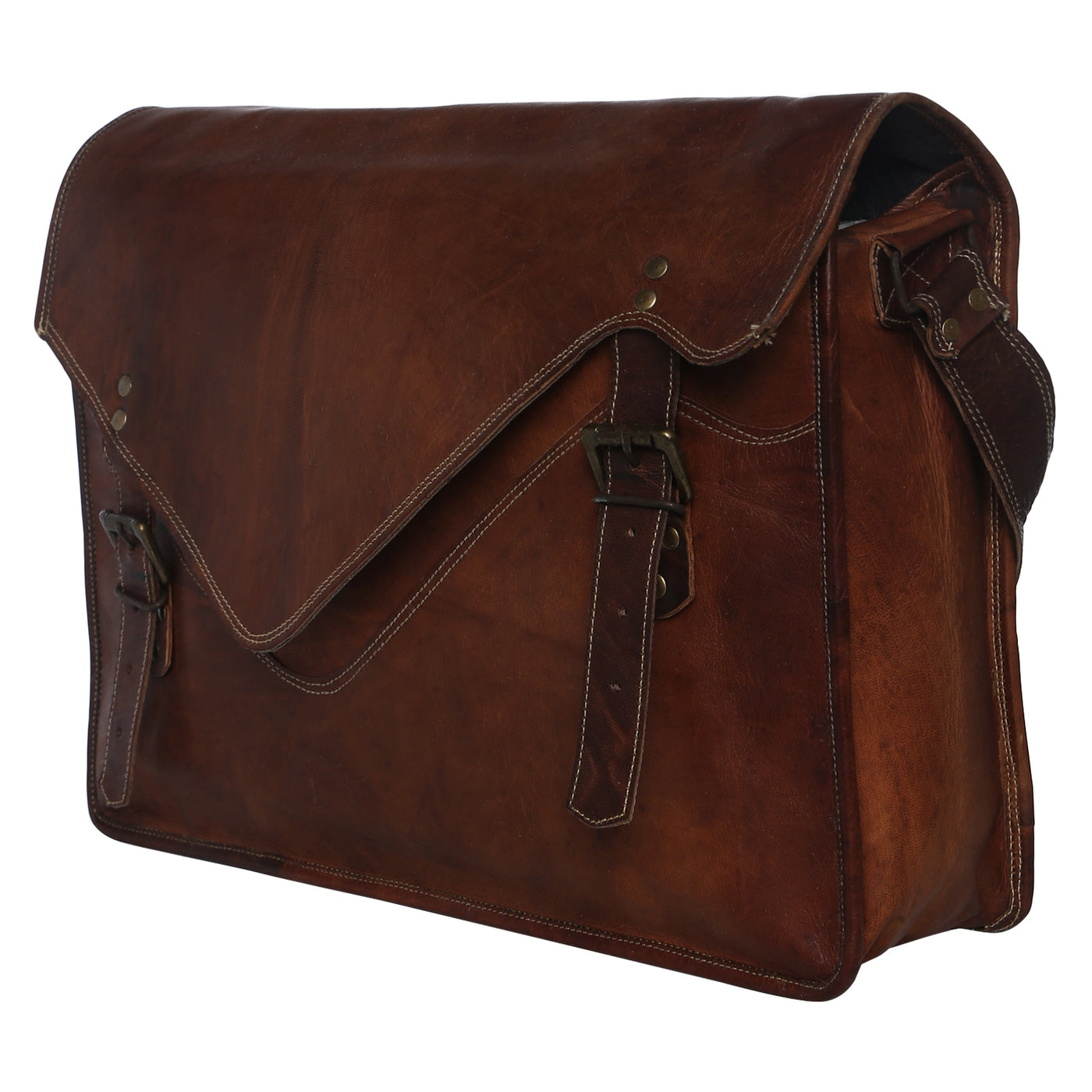 Buy Leather Laptop Messenger Online — High On Leather