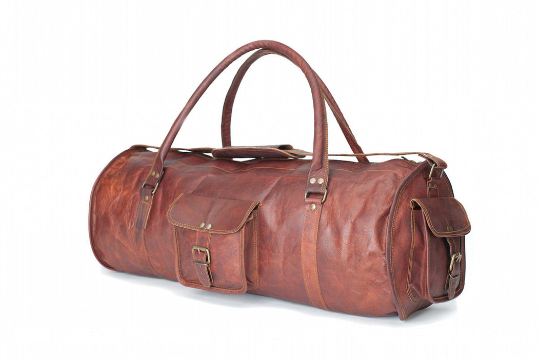 Leather holdall bags online