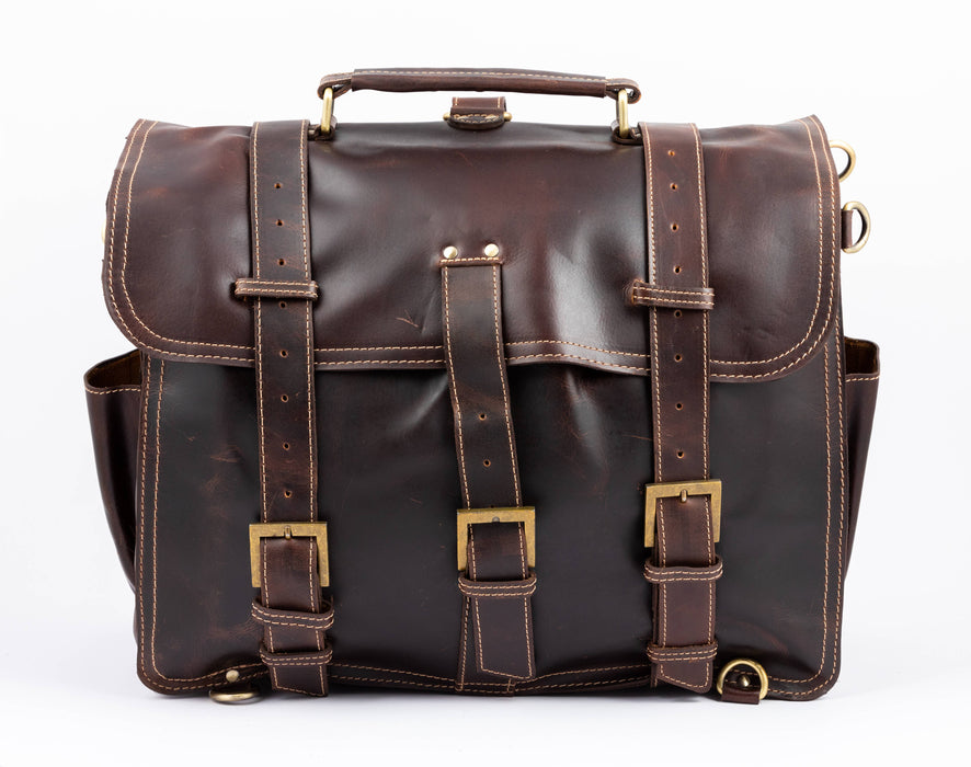 Saddleback Leather Front Pocket Briefcase Review | Cycle World