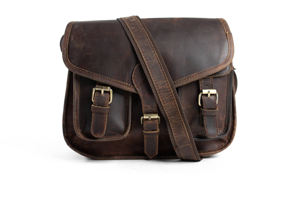 [HAZZYS] ARCHIVE H - Satchel Bag L BROWN / 追跡可 Satchel/map case - first bag : r/Leathercraft