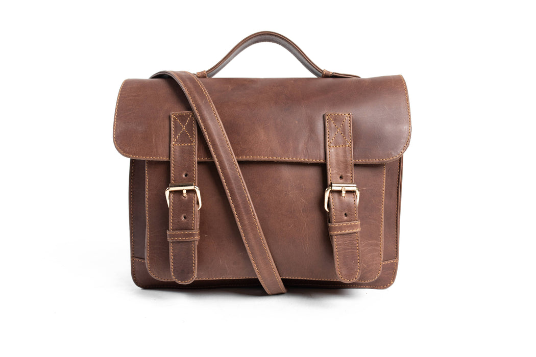 Handcrafted Leather Briefcase