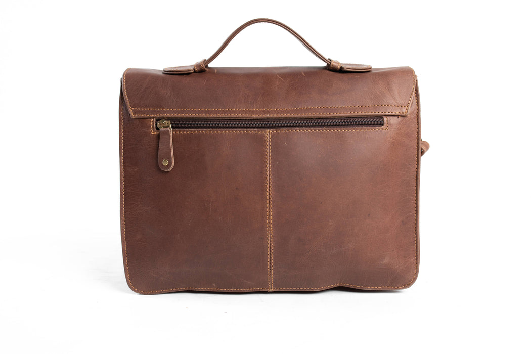 Handcrafted Leather Satchel