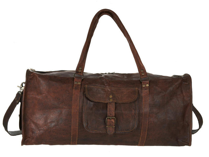 Leather Duffel Bag