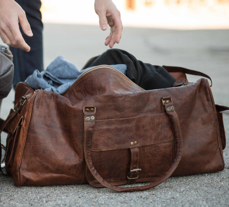 Leather Carryon Bags