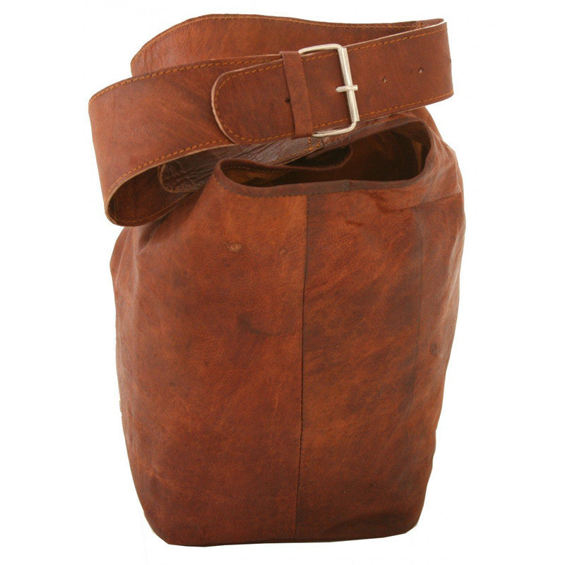 Leather bucket bag discount uk