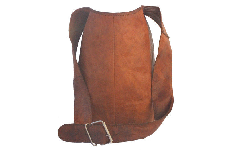 Crossbody Leather hobo bag