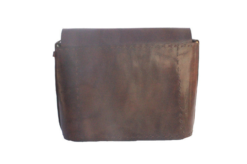 leather sling purse
