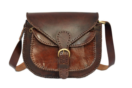 Leather Women's Saddle Bag