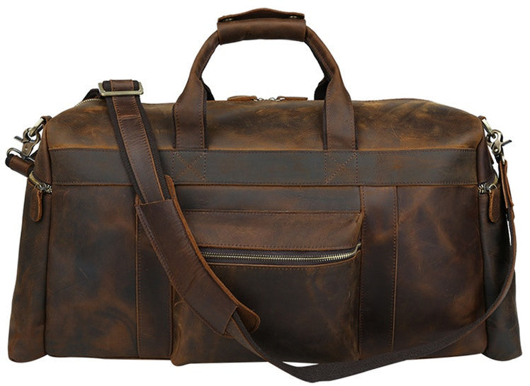 Distressed Leather Duffle Bags For Men — High On Leather