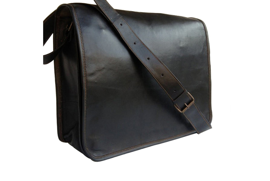 Stylish Black Leather Satchel Handbags and Purses - Shop Now at