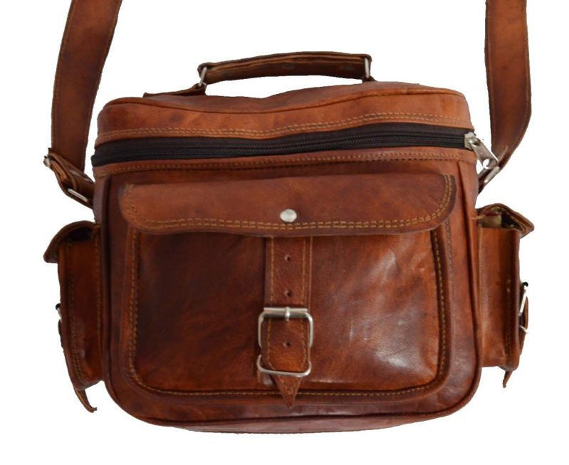 Brown Leather Messenger Bags For Men — High On Leather