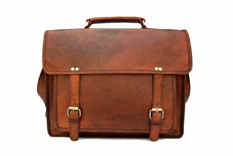 Full Grain Leather Briefcase