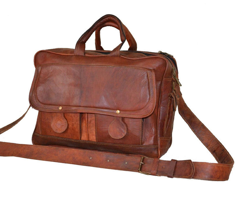 Leather Laptop Business Bag — High On Leather