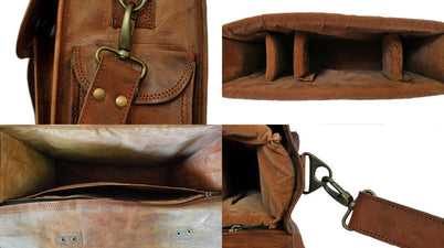 Leather DSLR Camera Bag — High On Leather