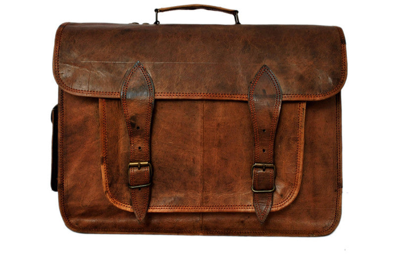 All About Leather Bags — Tagged Leather Camera Bag — High On Leather