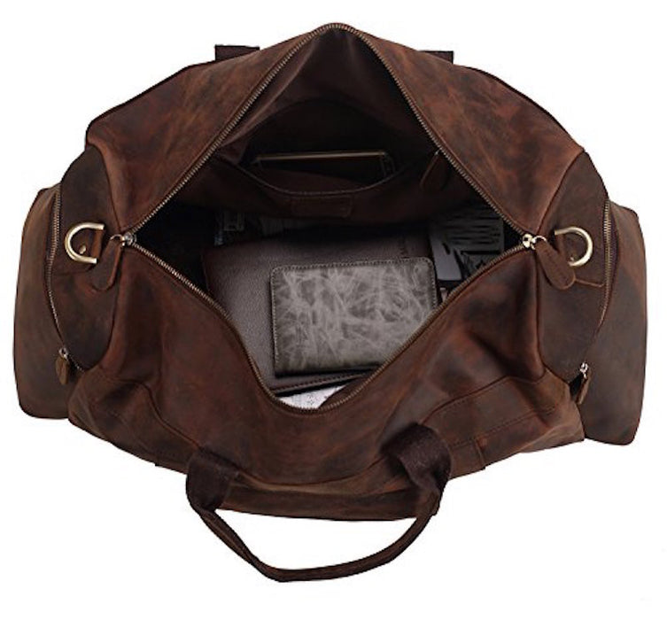 Leather Duffel bags for men